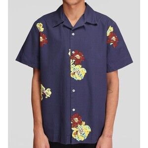 A.P.C. Chemisette Louis Camp Shirt Size: Medium NWT